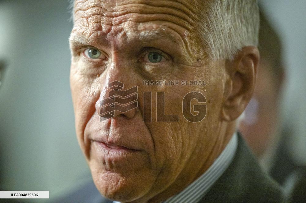 US Senators Speak To Reporters - Washington