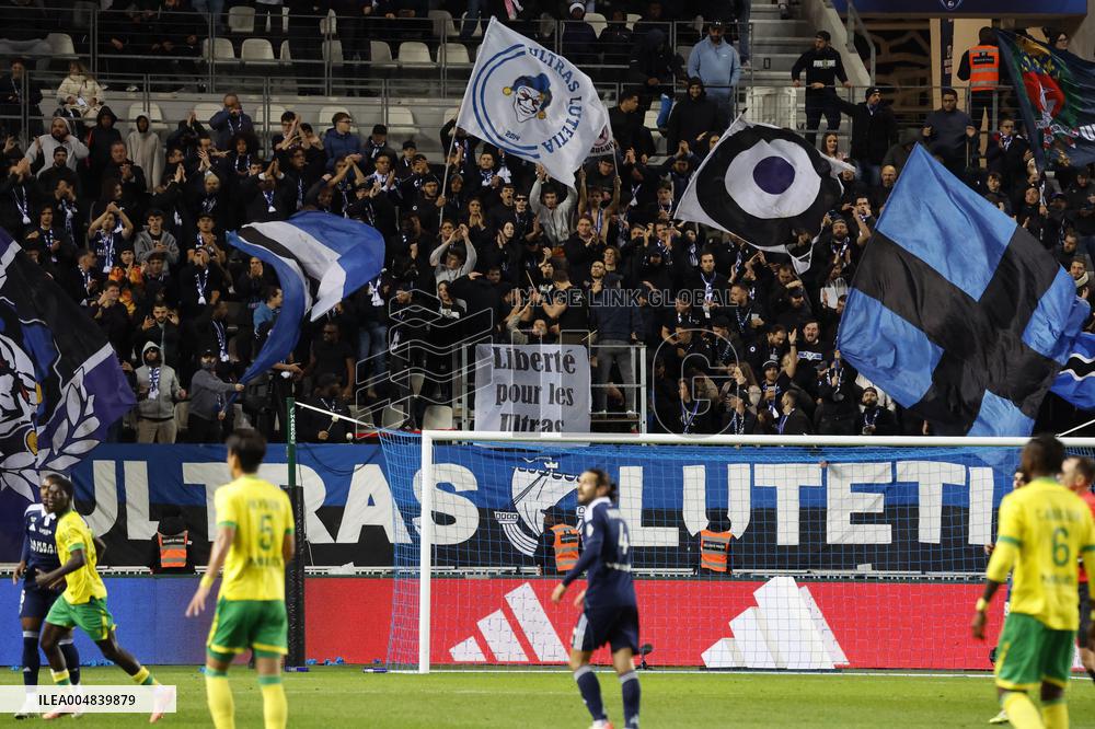 Paris FC v Nantes Match - Paris