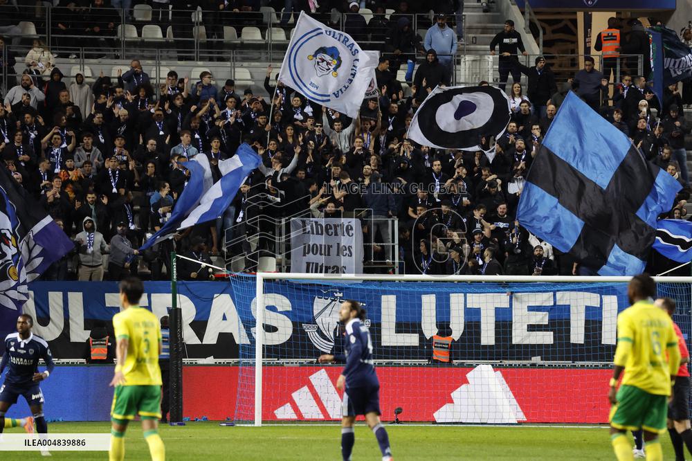 Paris FC v Nantes Match - Paris