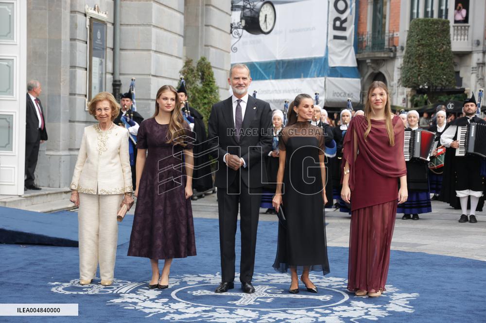 Royals At Princess of Asturias Awards - Spain
