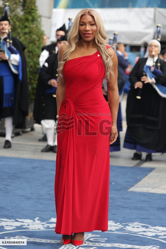 Serena Williams At Princess of Asturias Awards - Spain