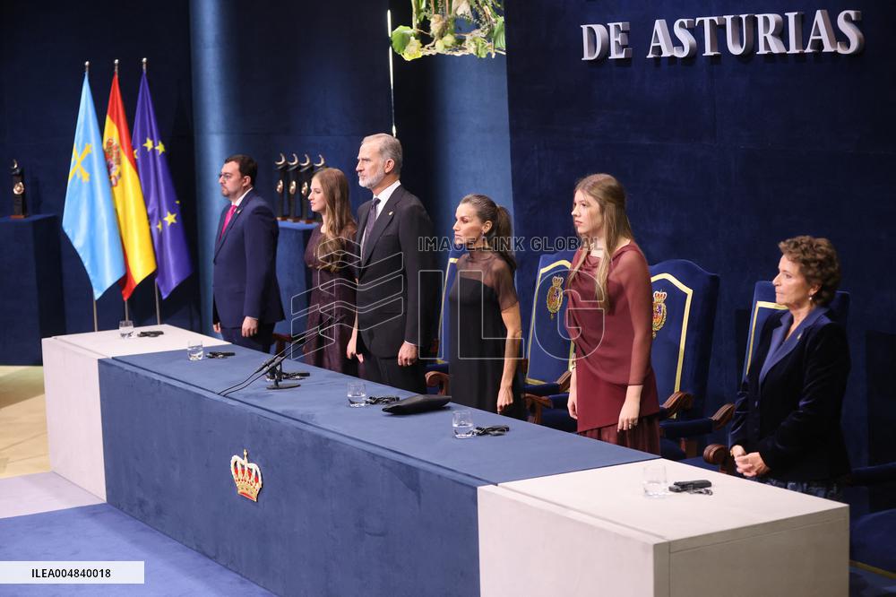 Royals At Princess of Asturias Awards - Spain