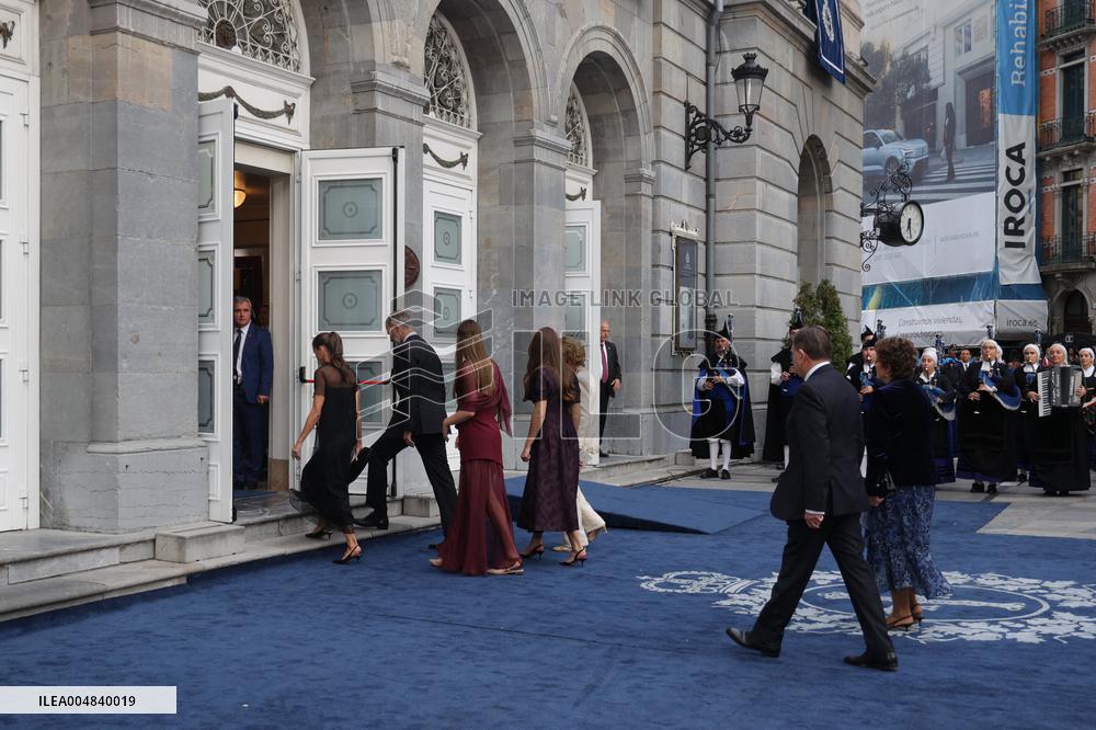 Royals At Princess of Asturias Awards - Spain