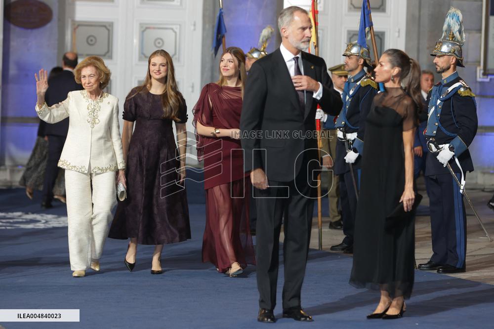 Royals At Princess of Asturias Awards - Spain