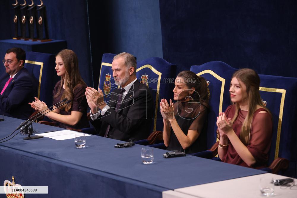 Royals At Princess of Asturias Awards - Spain