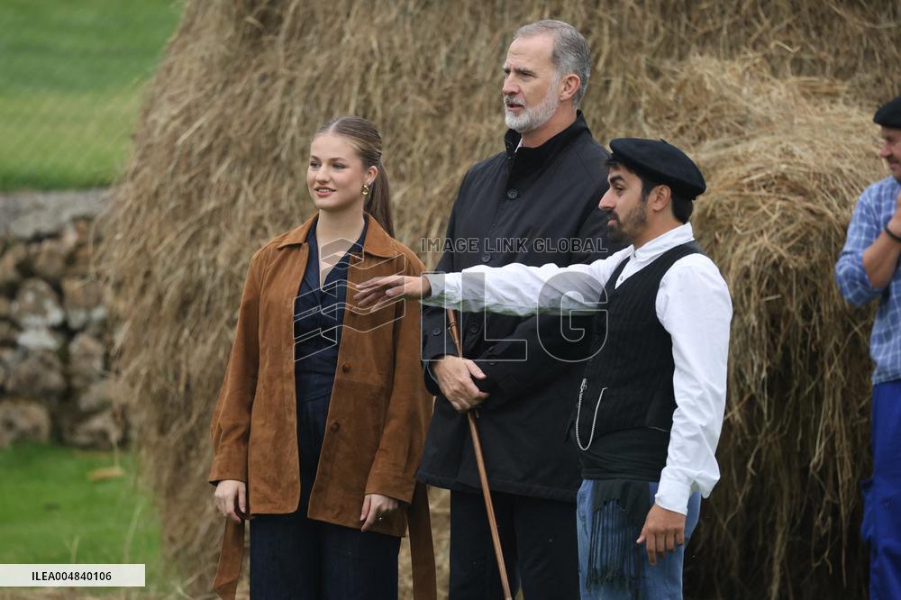 Royals Visit Valdesoto, Exemplary Town of Asturias Award 2025 - Spain