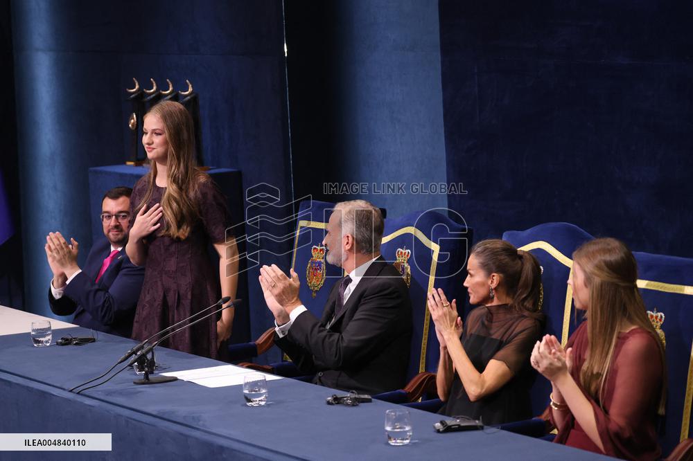 Royals At Princess of Asturias Awards - Spain