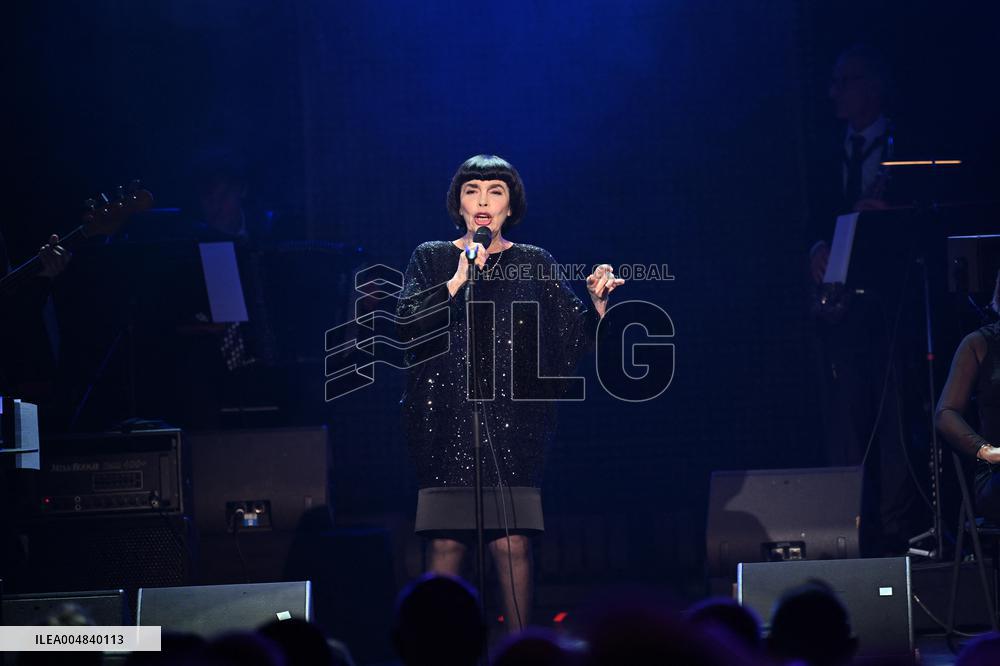 Mireille Matthieu Performs Live Concert At L'Olympia - Paris