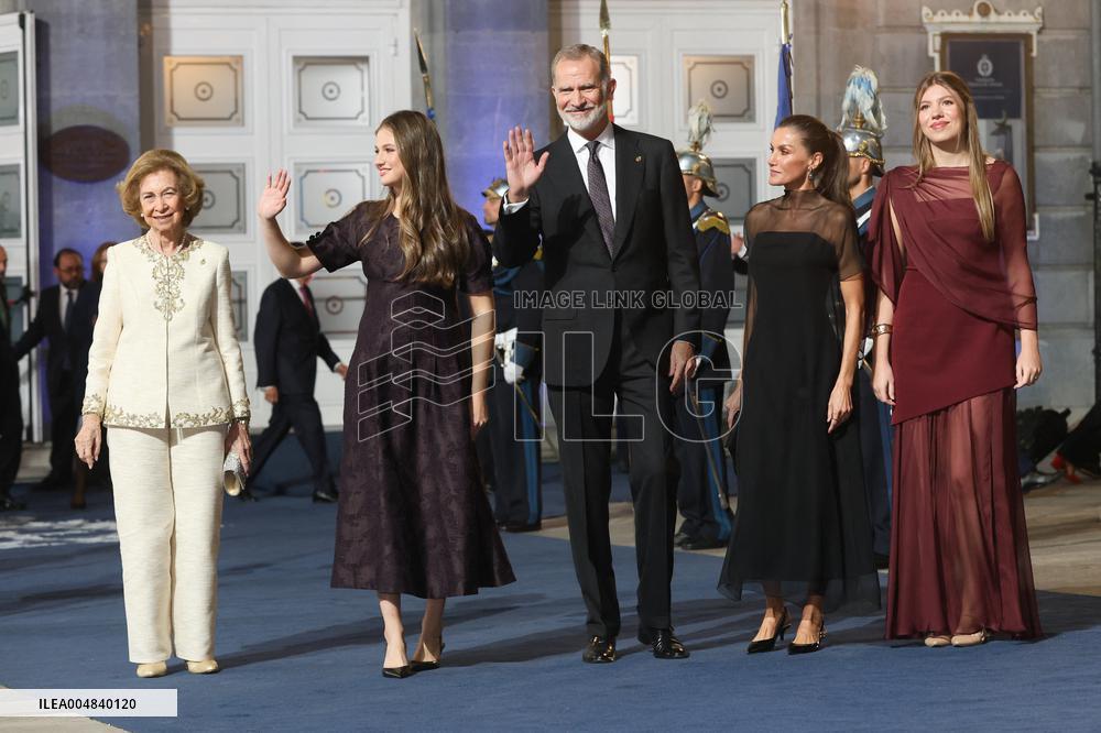 Royals At Princess of Asturias Awards - Spain