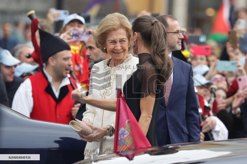 Royals At Princess of Asturias Awards - Spain
