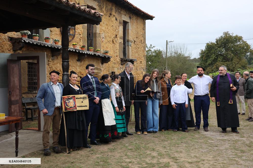 Royals Visit Valdesoto, Exemplary Town of Asturias Award 2025 - Spain
