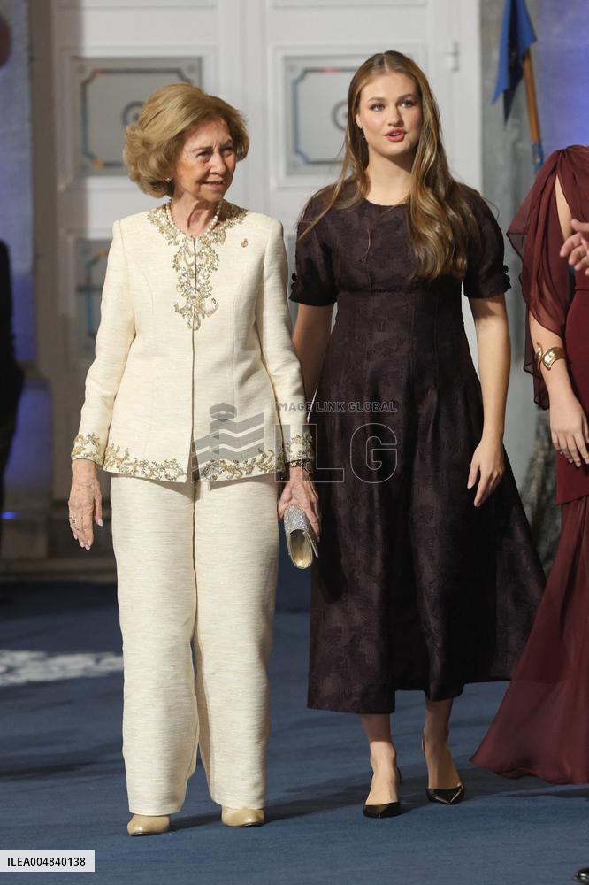 Royals At Princess of Asturias Awards - Spain