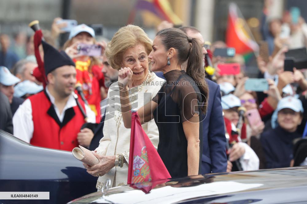 Royals At Princess of Asturias Awards - Spain