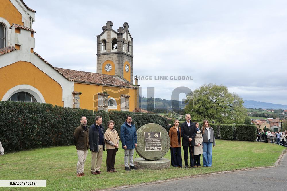 Royals Visit Valdesoto, Exemplary Town of Asturias Award 2025 - Spain