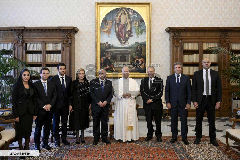 Pope Leo XIV Meets With Lebanese PM Nawaf Salam - Vatican