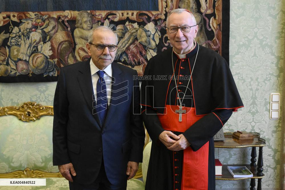 Pope Leo XIV Meets With Lebanese PM Nawaf Salam - Vatican