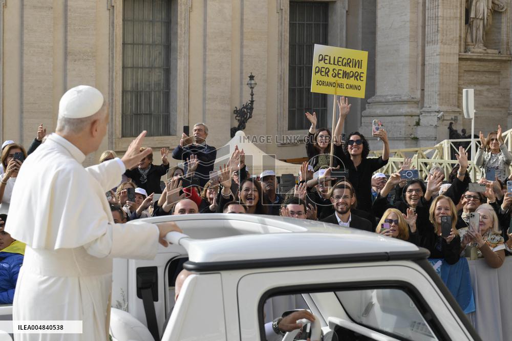 Pope Leo XIV At Jubilee Audience - Vatican