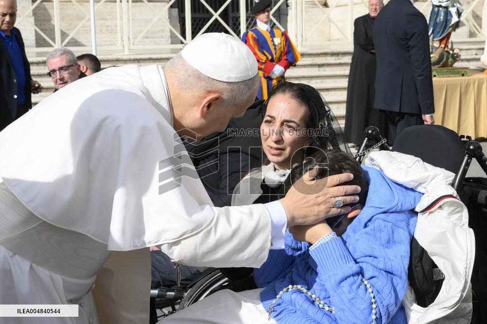 Pope Leo XIV At Jubilee Audience - Vatican
