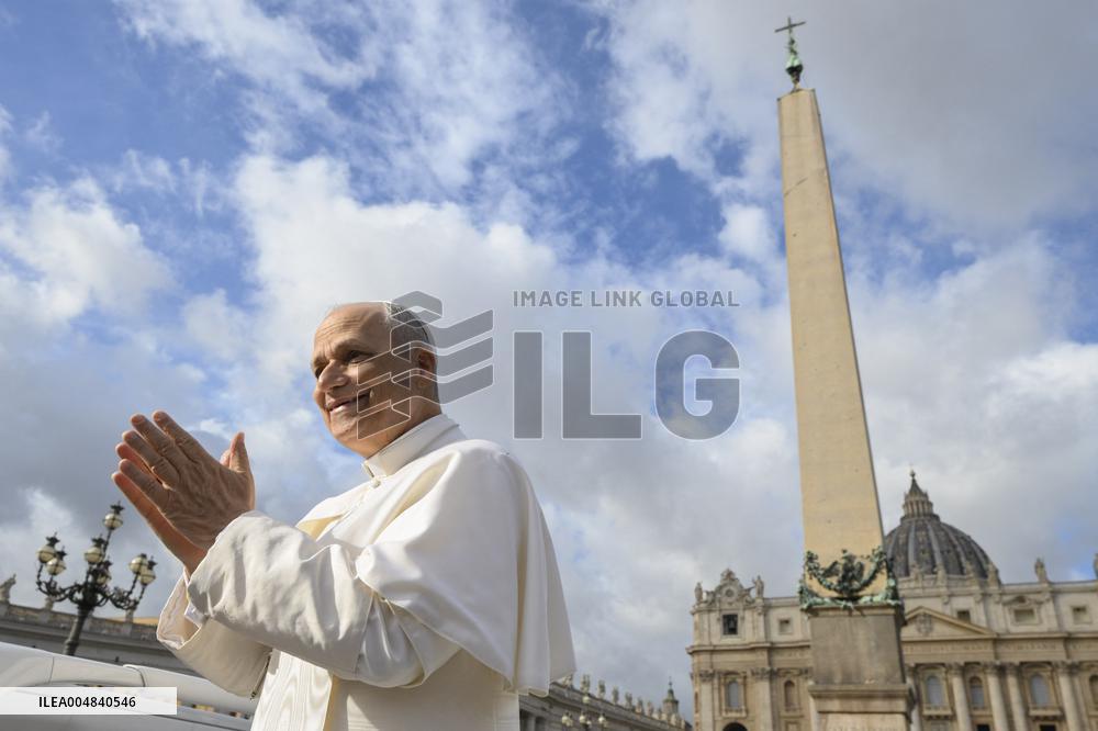 Pope Leo XIV At Jubilee Audience - Vatican