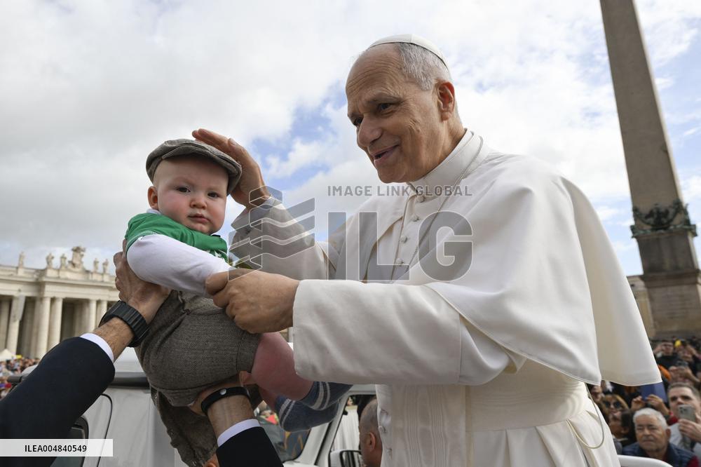 Pope Leo XIV At Jubilee Audience - Vatican