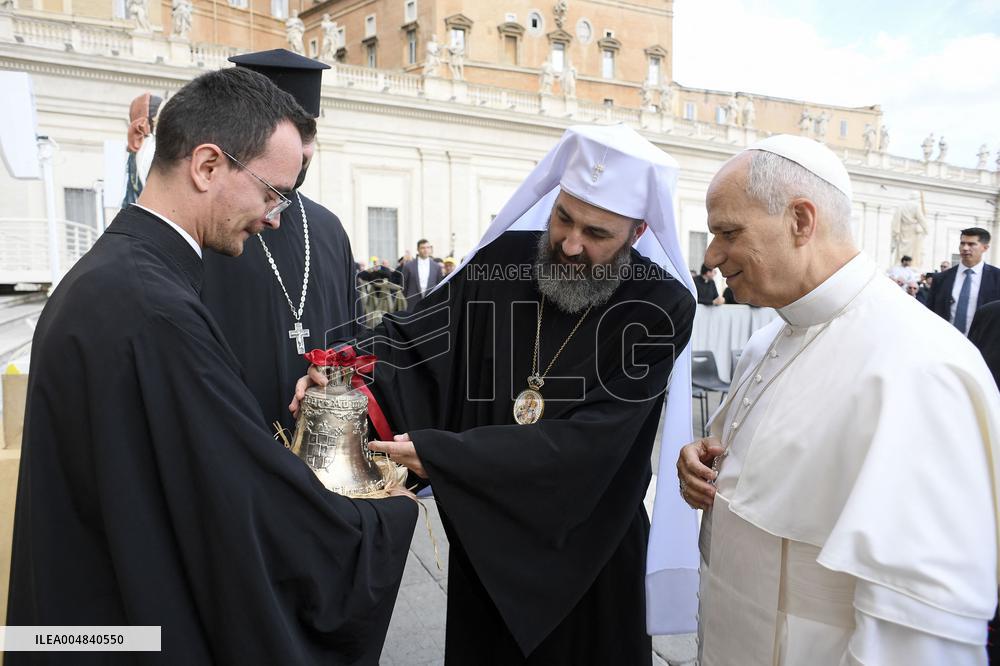 Pope Leo XIV At Jubilee Audience - Vatican
