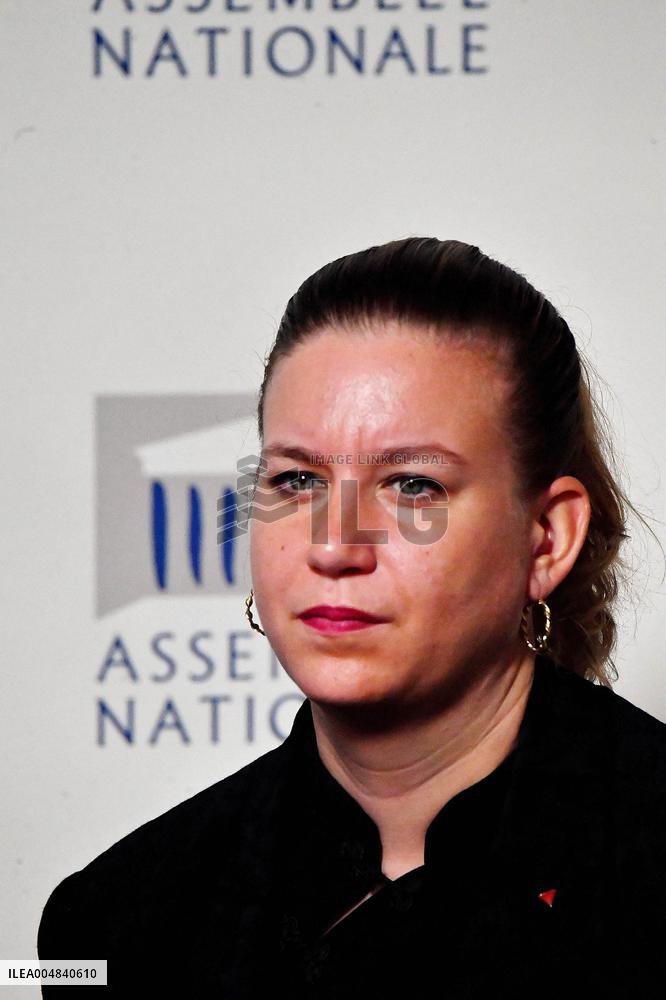 LFI Press Conference To Present The Counter Budget - Paris