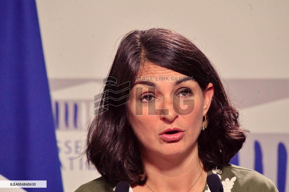 LFI Press Conference To Present The Counter Budget - Paris