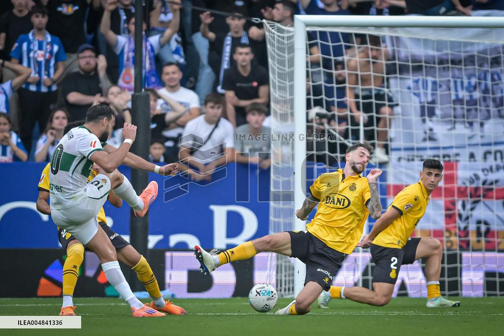 CALCIO - LaLiga - RCD ESPANYOL - ELCHE CF