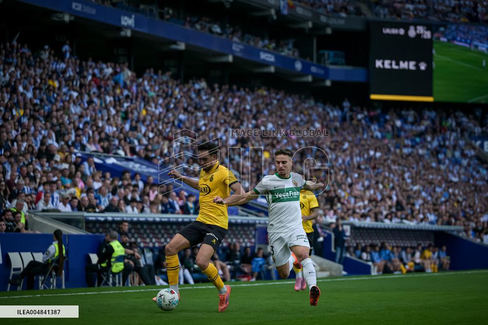 CALCIO - LaLiga - RCD ESPANYOL - ELCHE CF