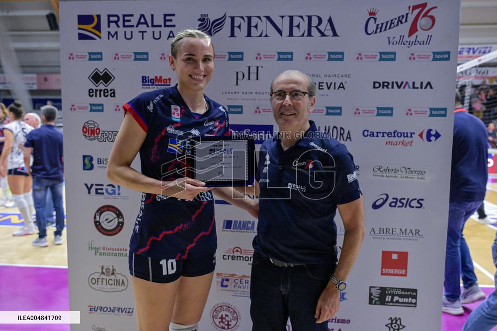 VOLLEY - Serie A1 Femminile - Reale Mutua Fenera Chieri '76 vs Volley Bergamo 1991