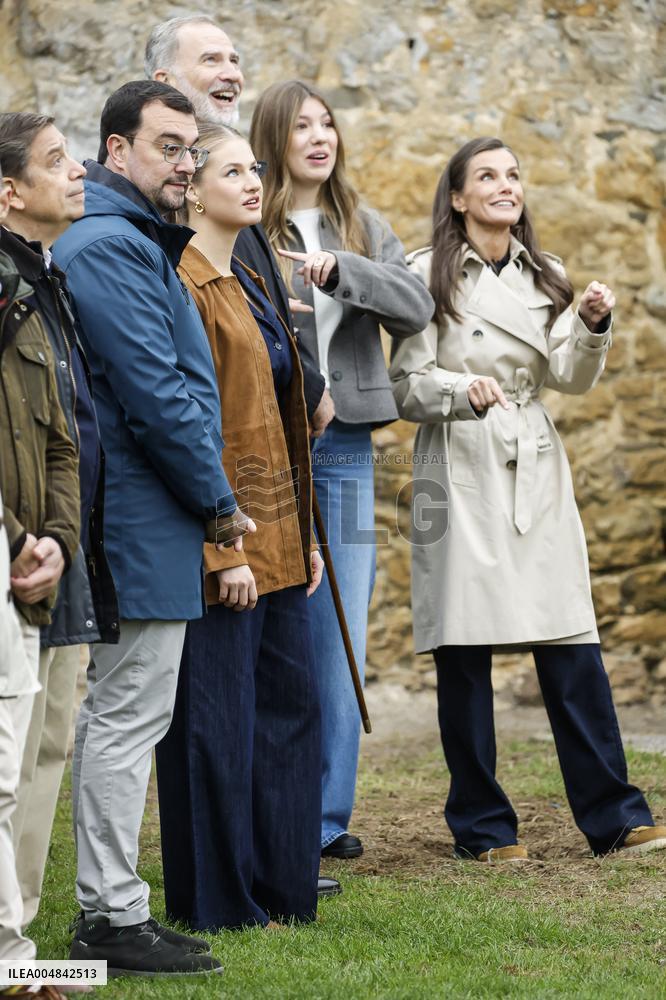 Spanish Royals Visit Valdesoto,  Exemplary Town of Asturias Award 2025 - Spain