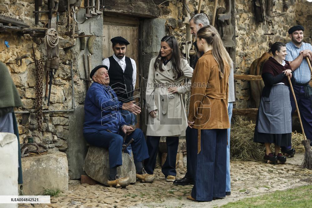 Spanish Royals Visit Valdesoto,  Exemplary Town of Asturias Award 2025 - Spain