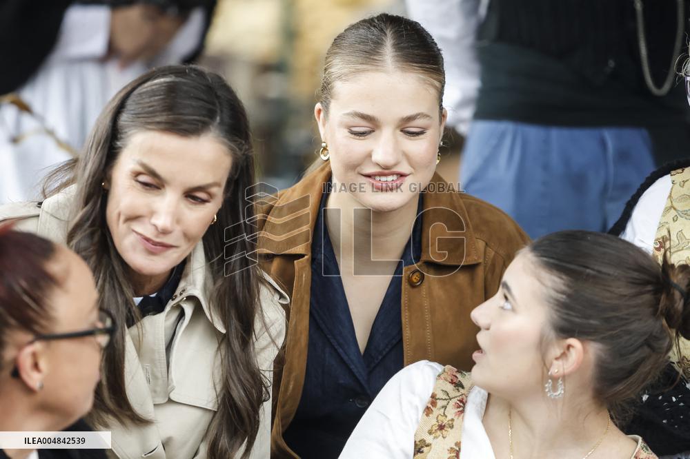 Spanish Royals Visit Valdesoto,  Exemplary Town of Asturias Award 2025 - Spain