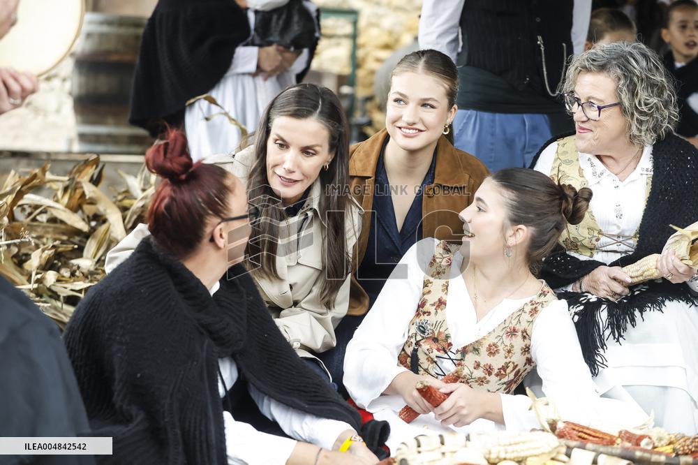 Spanish Royals Visit Valdesoto,  Exemplary Town of Asturias Award 2025 - Spain