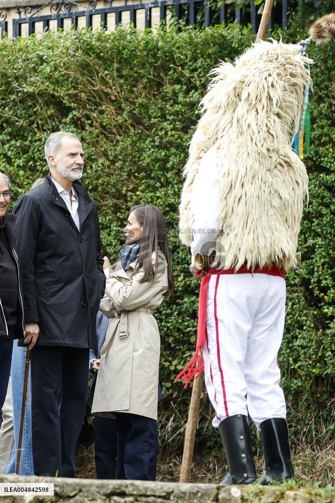 Spanish Royals Visit Valdesoto,  Exemplary Town of Asturias Award 2025 - Spain