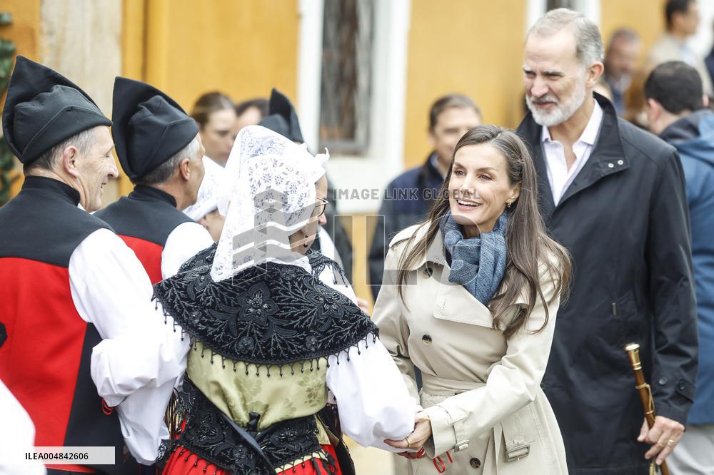 Spanish Royals Visit Valdesoto,  Exemplary Town of Asturias Award 2025 - Spain