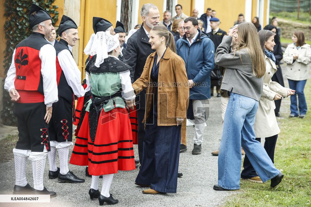 Spanish Royals Visit Valdesoto,  Exemplary Town of Asturias Award 2025 - Spain