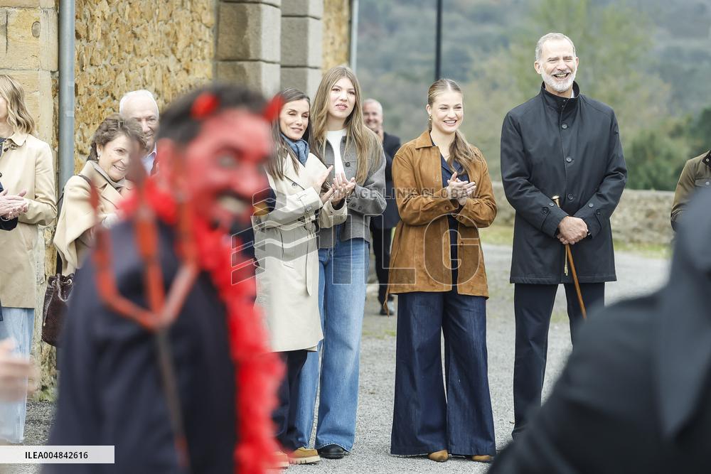 Spanish Royals Visit Valdesoto,  Exemplary Town of Asturias Award 2025 - Spain