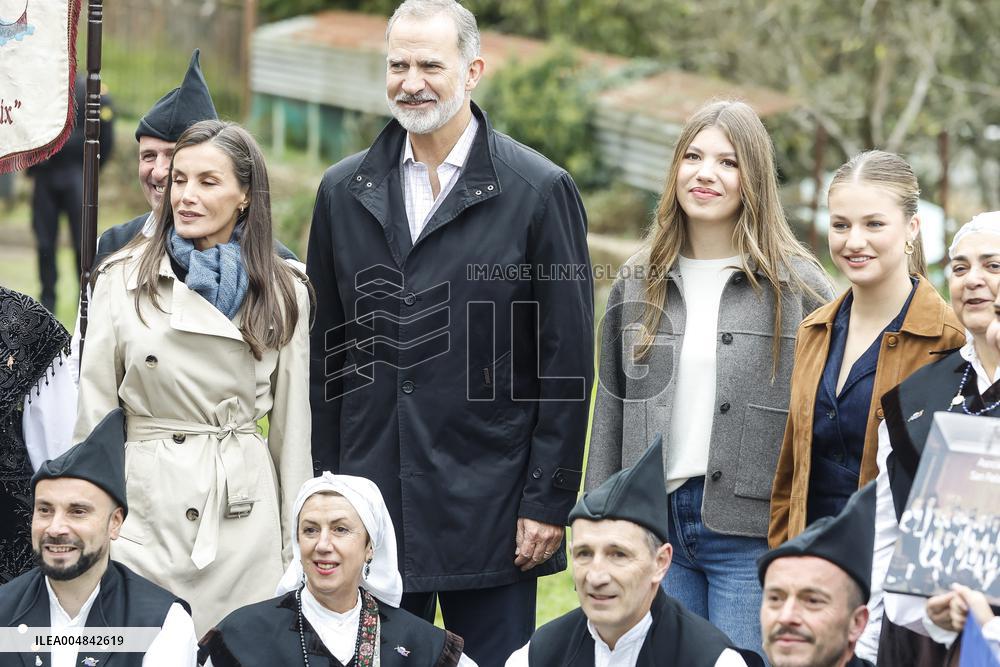 Spanish Royals Visit Valdesoto,  Exemplary Town of Asturias Award 2025 - Spain