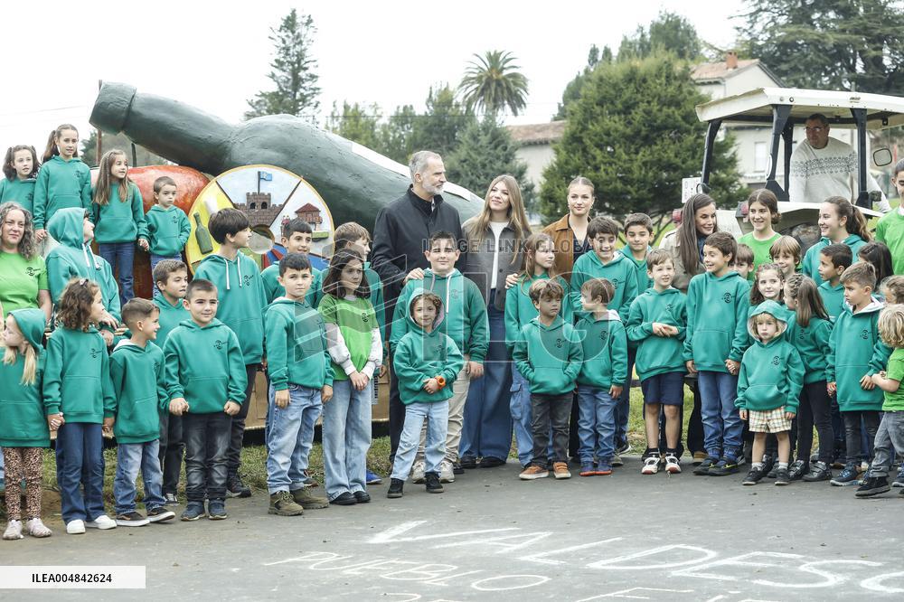 Spanish Royals Visit Valdesoto,  Exemplary Town of Asturias Award 2025 - Spain