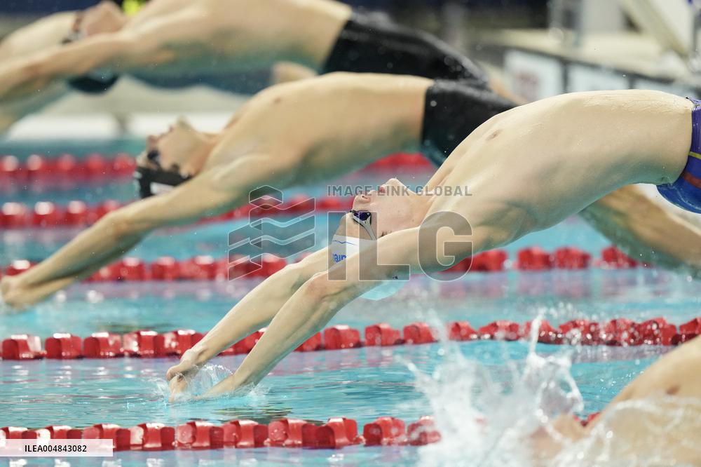 Hubert Kos Sets New 100m Backstroke World Record - Toronto