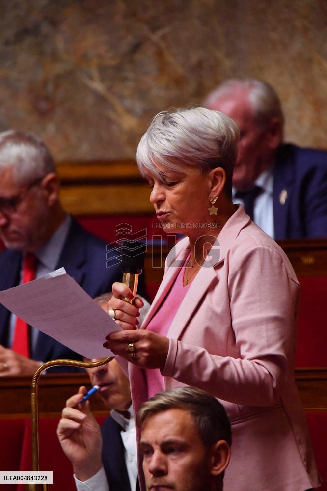 2026 State Budget Debate At French National Assembly - Paris