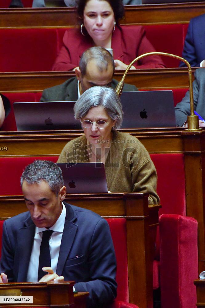 2026 State Budget Debate At French National Assembly - Paris