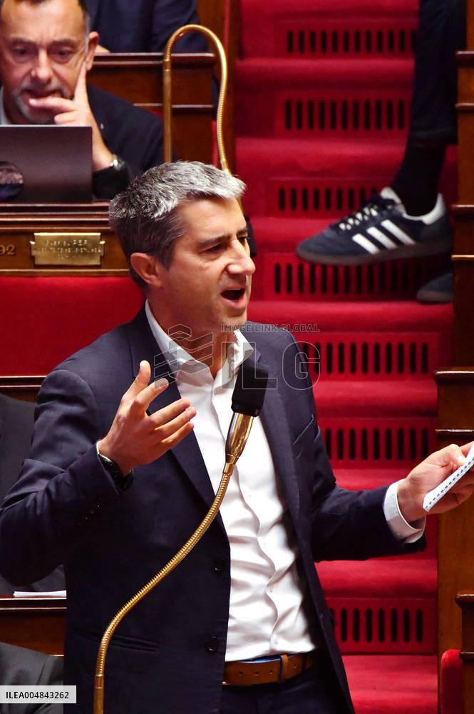 2026 State Budget Debate At French National Assembly - Paris