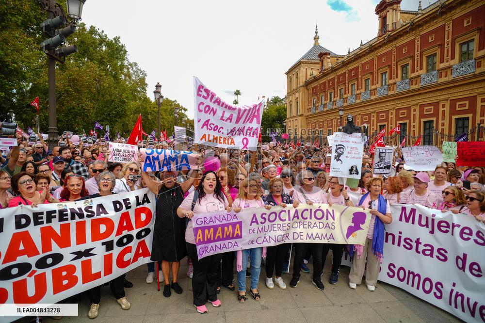 Rally For A Better Breast Cancer Screening Program - Sevilla