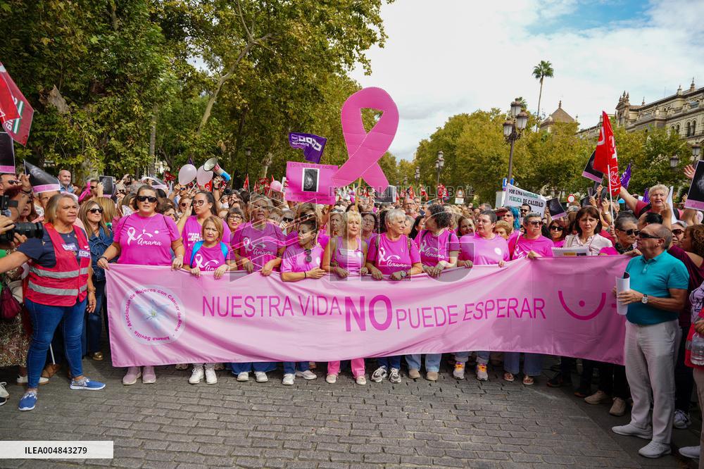 Rally For A Better Breast Cancer Screening Program - Sevilla
