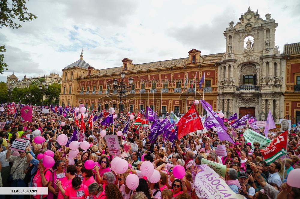 Rally For A Better Breast Cancer Screening Program - Sevilla