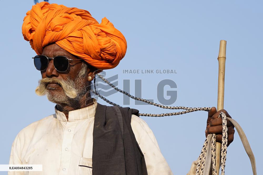 The Coolest Camel Herder of The Annual Camel Fair - Pushkar