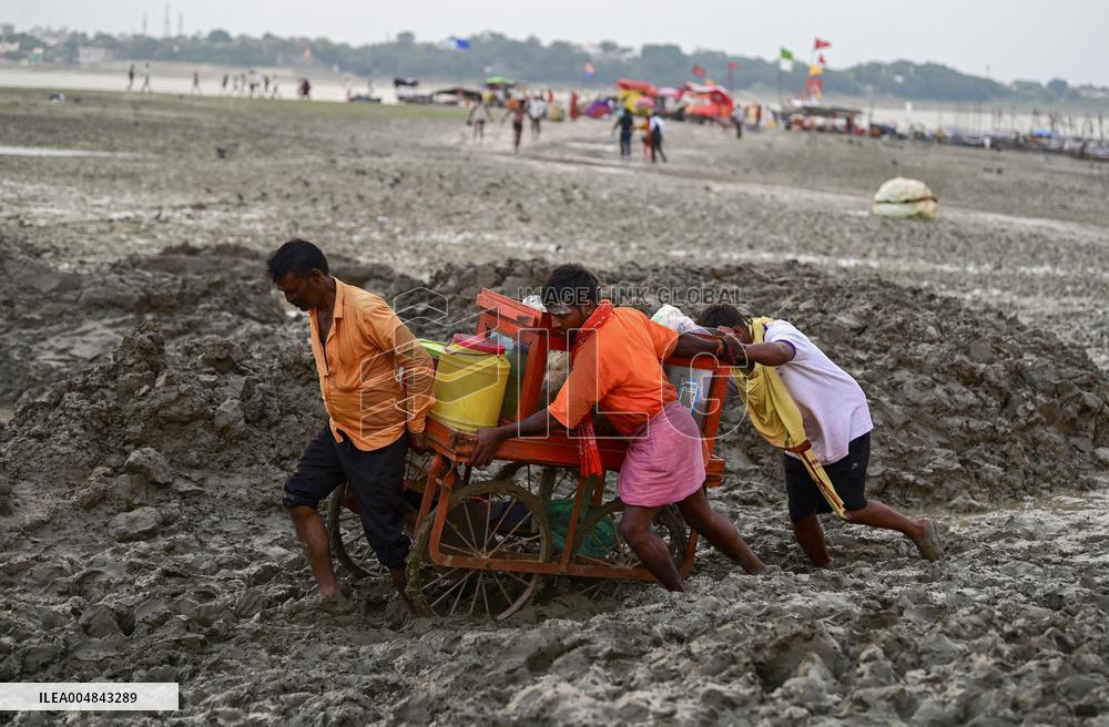 Floodwaters in Prayagraj - India