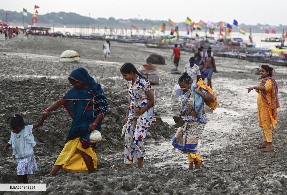 Floodwaters in Prayagraj - India